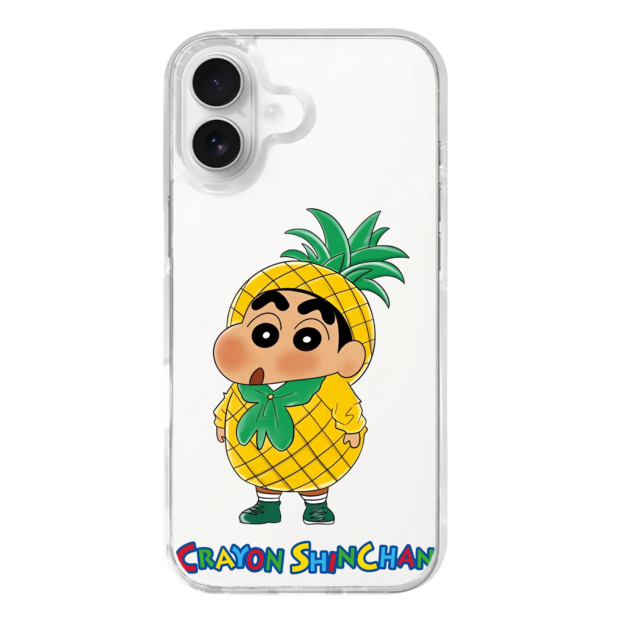 クレヨンしんちゃん グッズ 野原 しんのすけ - iPhone 17シリーズ 透明スマホケース – 薄型・耐衝撃・精密フィット保護カバー